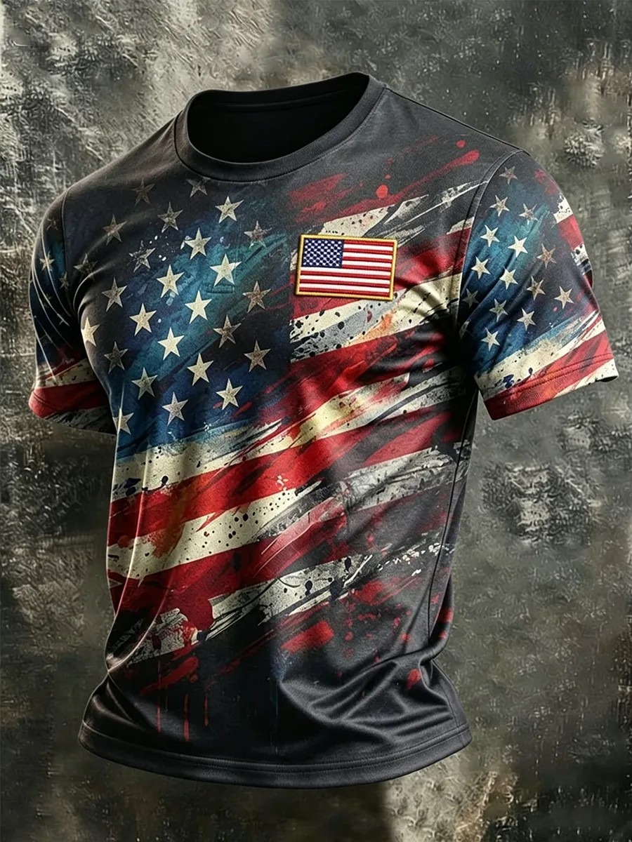 Men's America Anniversary Short-Sleeve Shirt