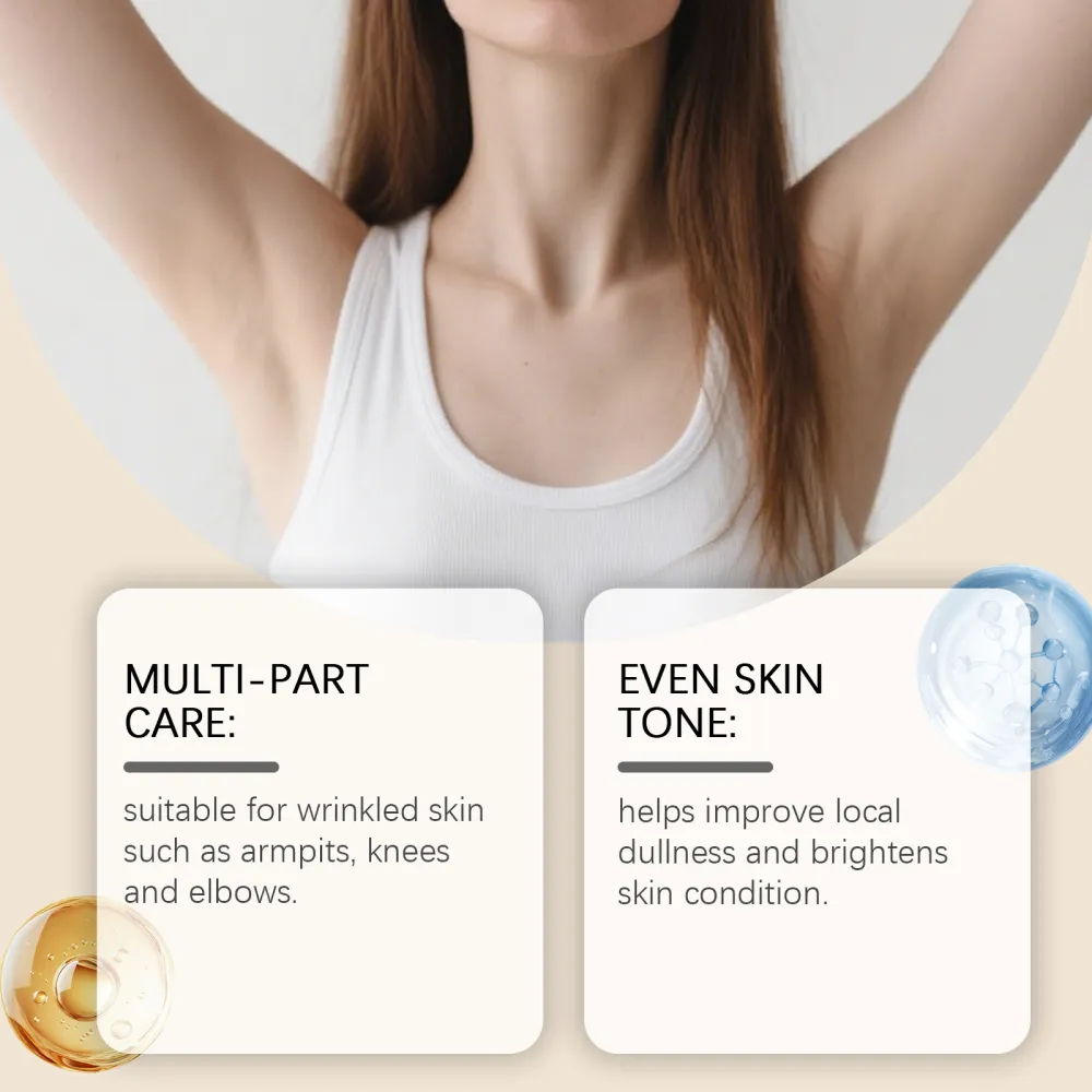 Underarm moisturizing cream