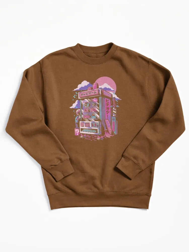 Retro Gaming Machine Pullover Sweatshirt