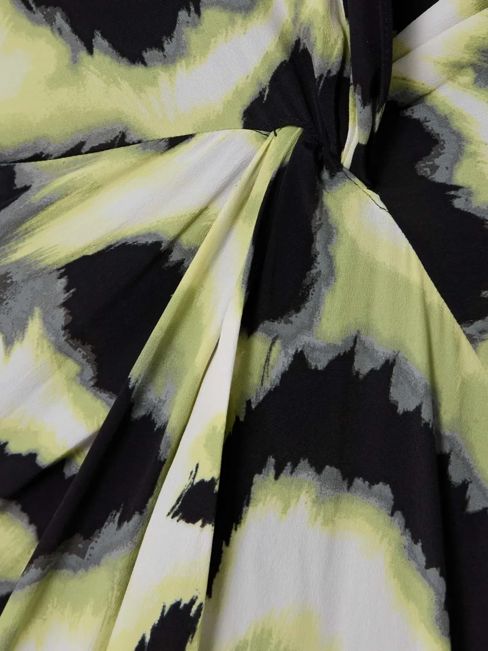 V-Neck Animal Print Maxi Dress