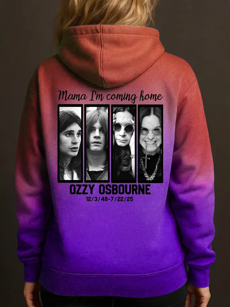 Women 's Gothic Print Hoodie