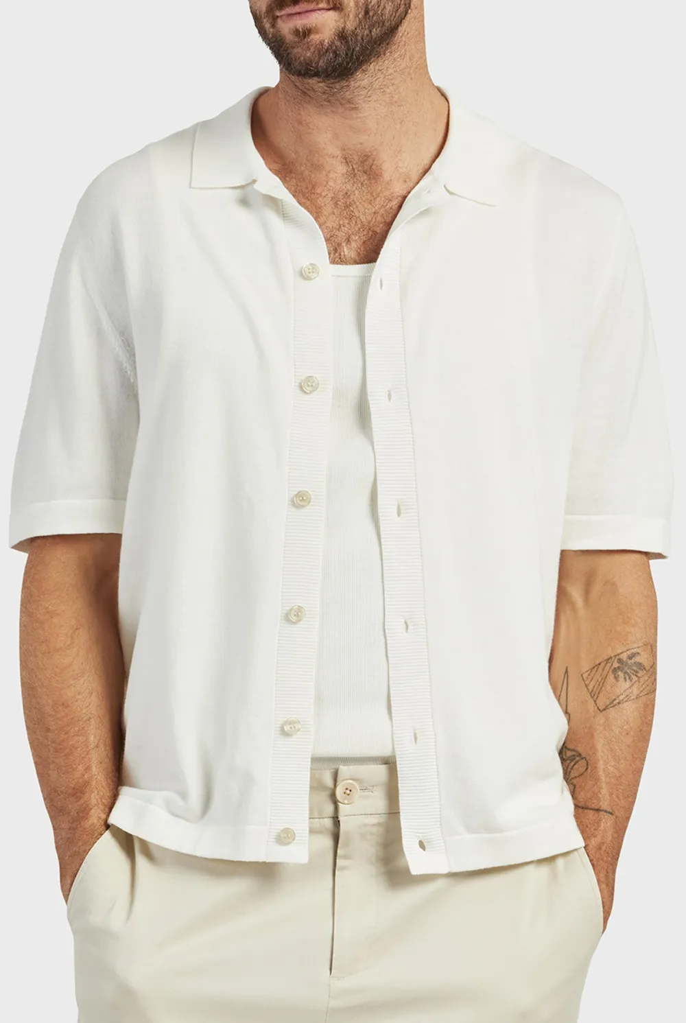 Knit Short Sleeve Shirt
