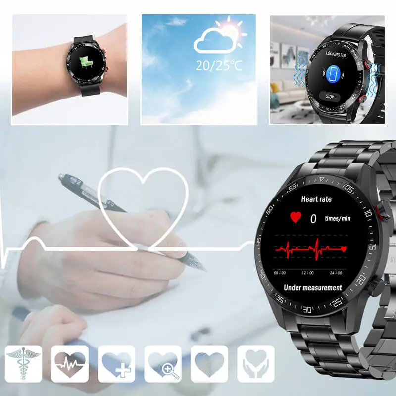 New multifunctional smart watch 【detects health status 👍】 ✨Supports iOS and Android ✨