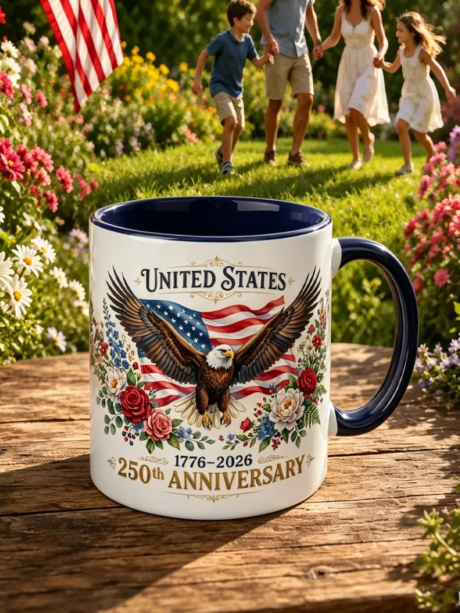 USA 250Th Anniversary Mug