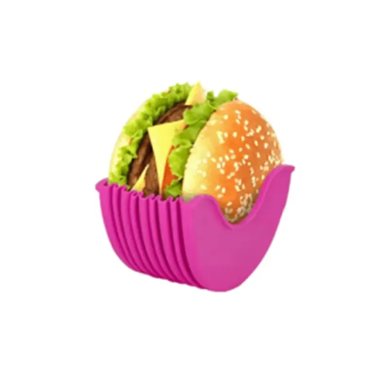 Contact-free Burger Food Fixed Clip Shell Sandwich Hamburger