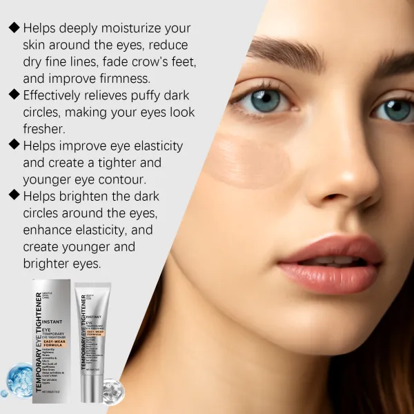Moisturizing Eye Cream gently nourishes and moisturizes the skin around the eyes, providing a soft and elastic massage for daily eye care