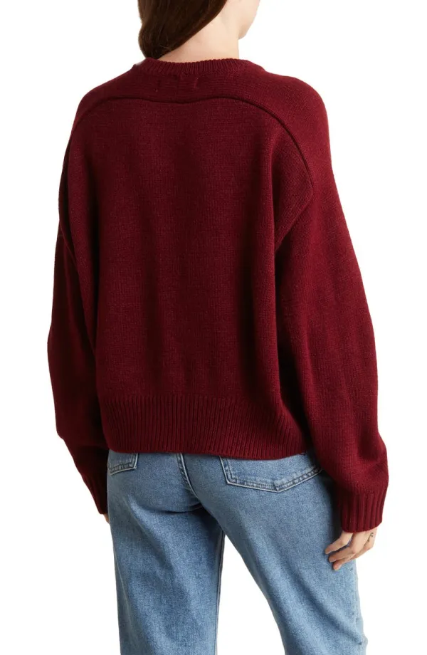 Crewneck Crop Sweater