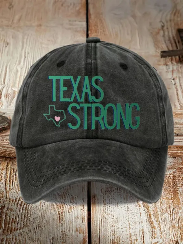 Unisex Texas Mystic Strong Print Cap