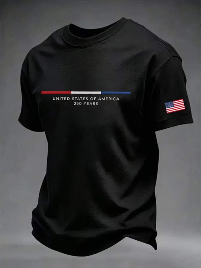 Men's USA Print T-Shirt