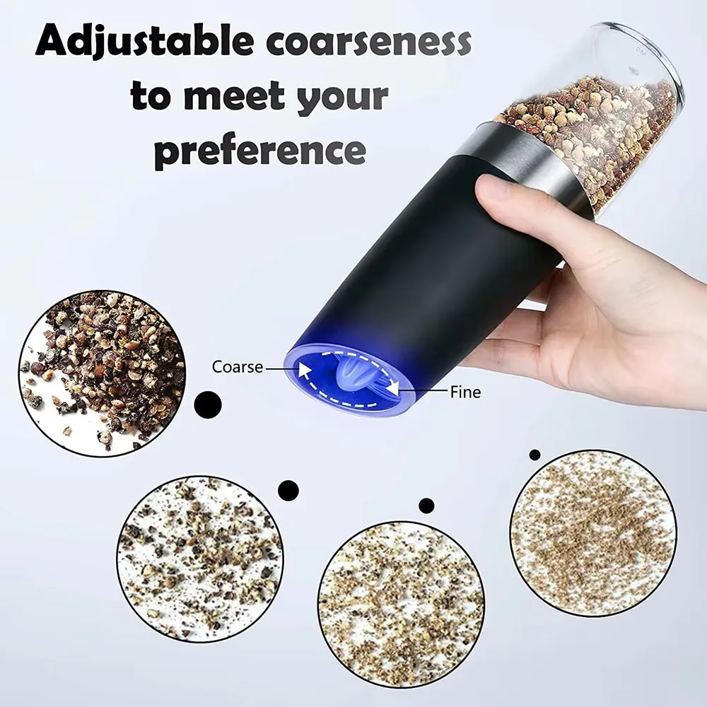 Electric Pepper Adjustable Grinder