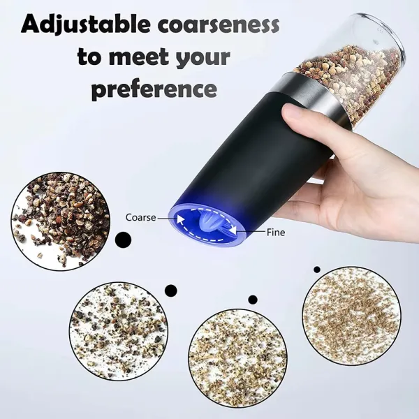 Electric Pepper Adjustable Grinder