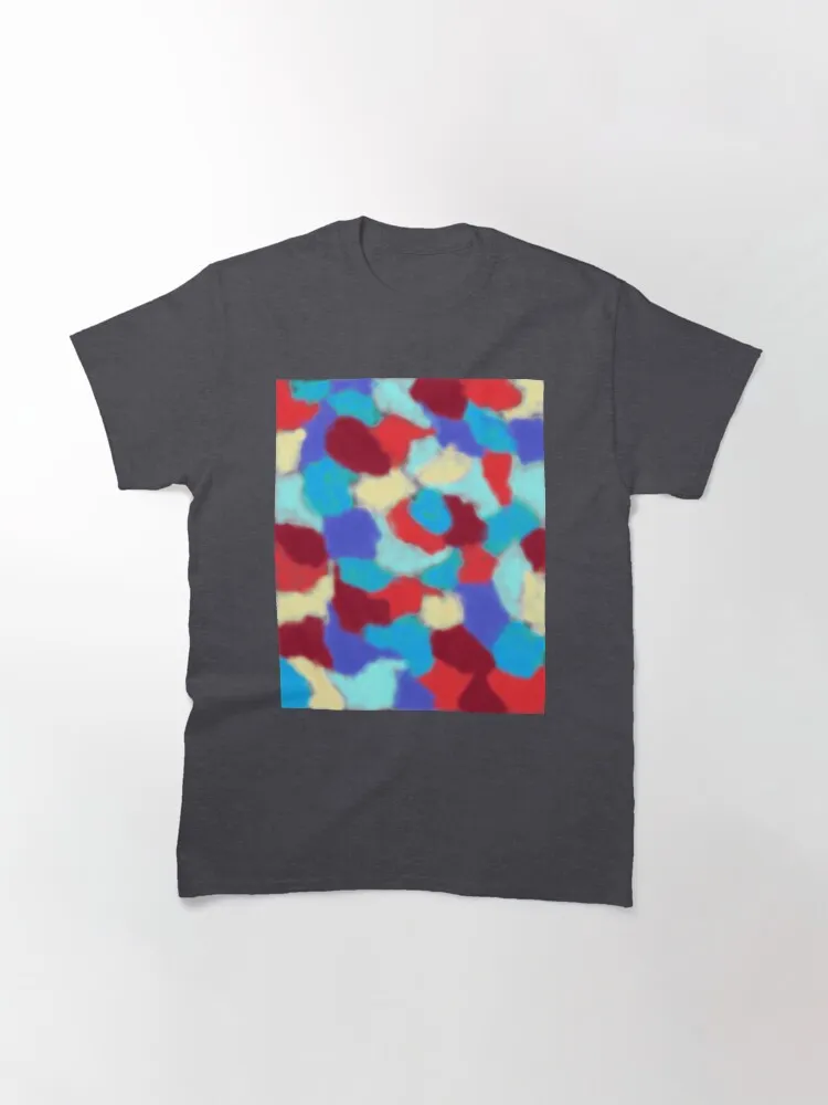Tye Dye Look Multi Color Classic T-Shirt