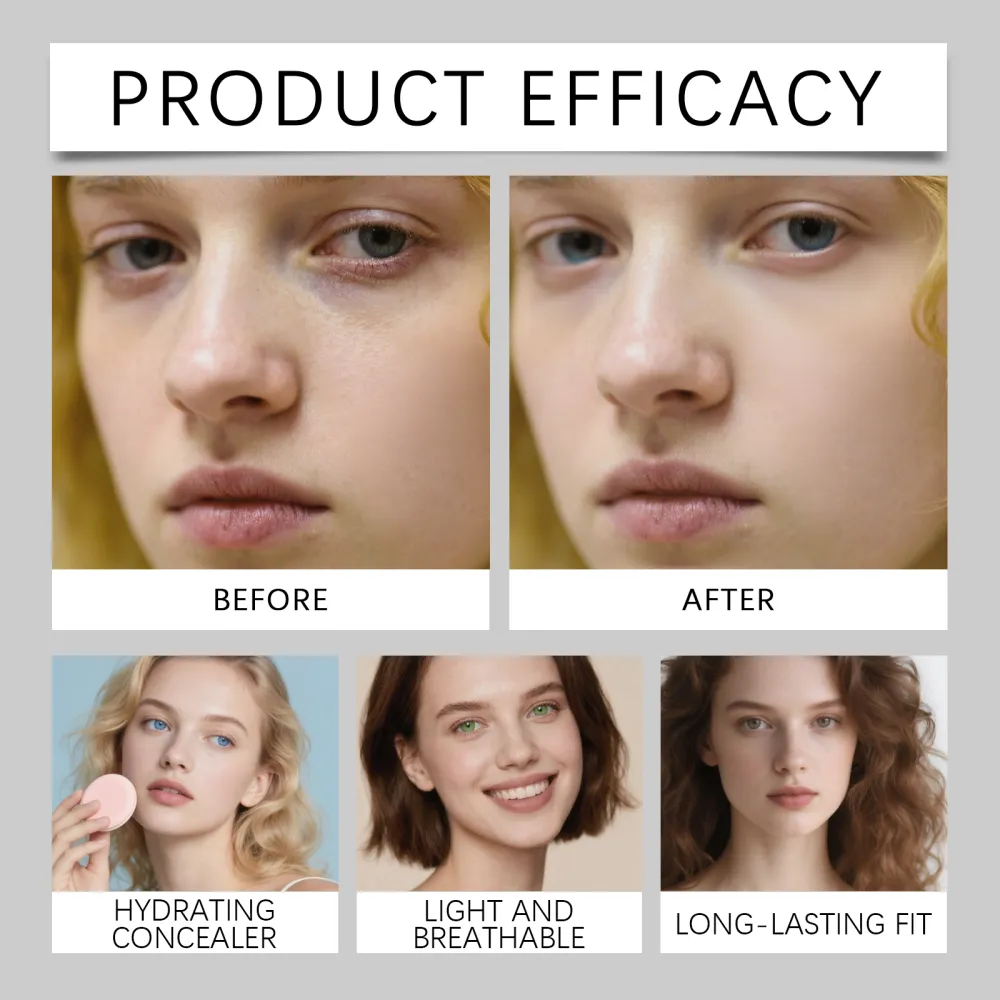 Pink hydrating concealer foundation cream