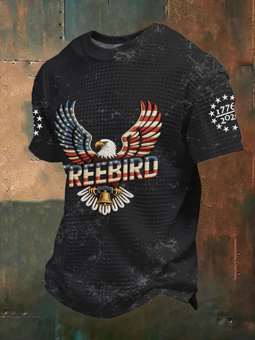 Men's American 250th Anniversary Print Casual Top