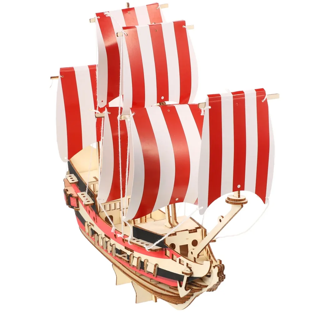 Environmentally Friendly Material Wooden Model Ship