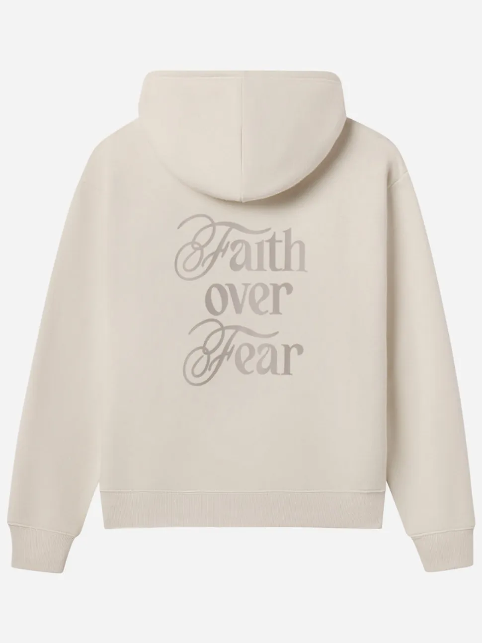 Women's Casual Floral Letter Print Hooded Long-Sleeved Hoodie