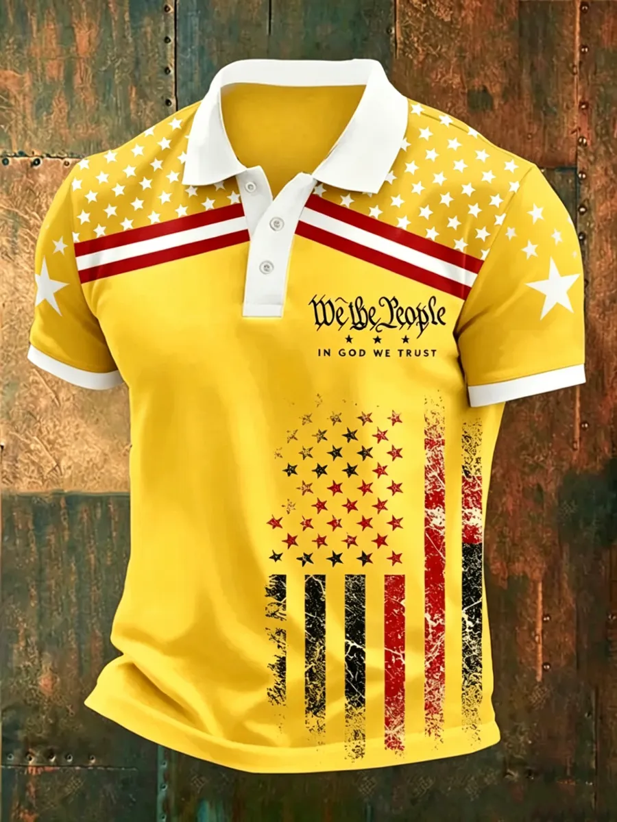 Men's 250th Anniversary Printed Polo Shirt