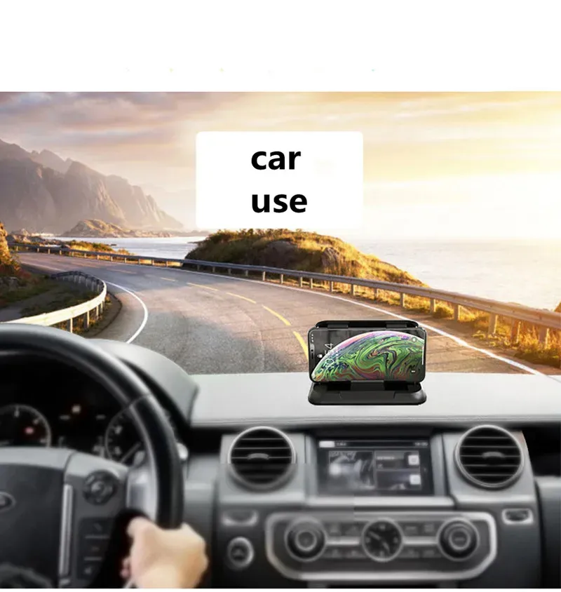 Solid Color Lightweight Car Phone Holder