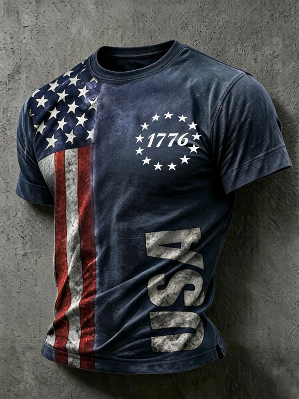 Men's USA Print T-Shirt