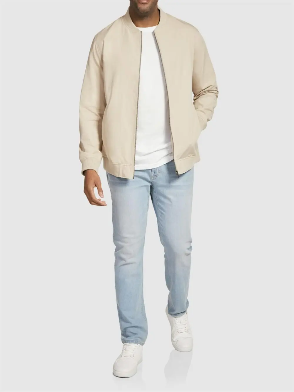 Men's Relaxed-Fit Bomber Jackets