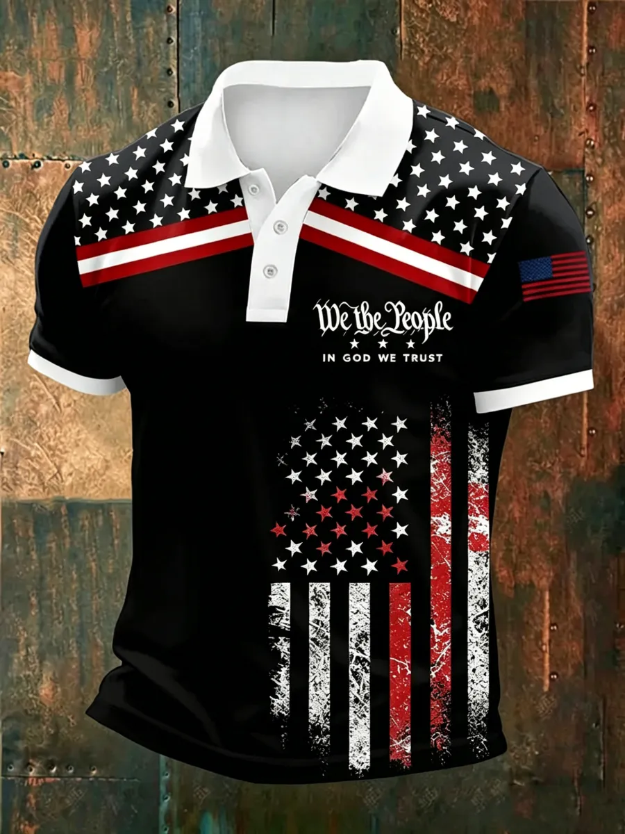 Men's 250th Anniversary Printed Polo Shirt