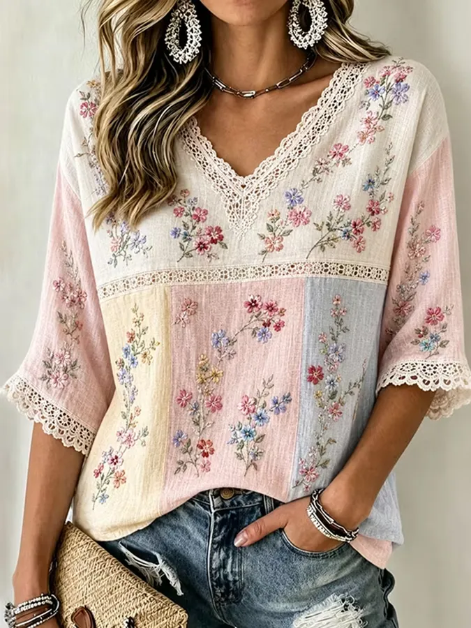Women's Floral print top