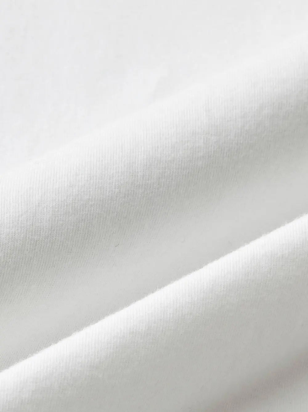 White Solid Color Crew Neck T-Shirt - USA250TEESHOP