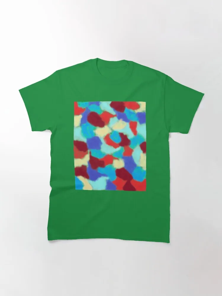 Tye Dye Look Multi Color Classic T-Shirt