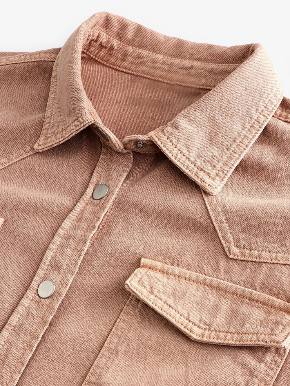 Loose Denim Casual Outing Office Shirt