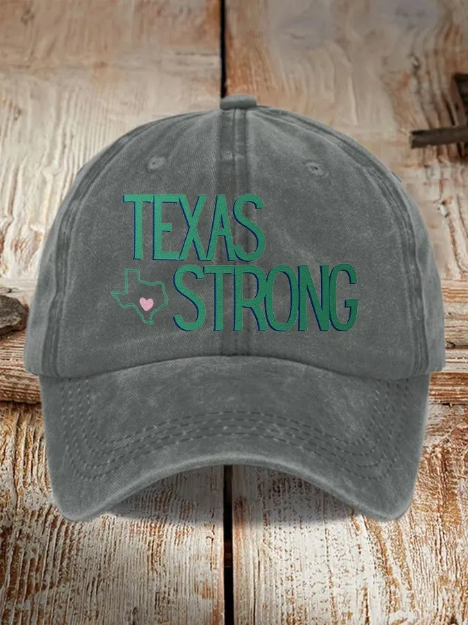 Unisex Texas Mystic Strong Print Cap
