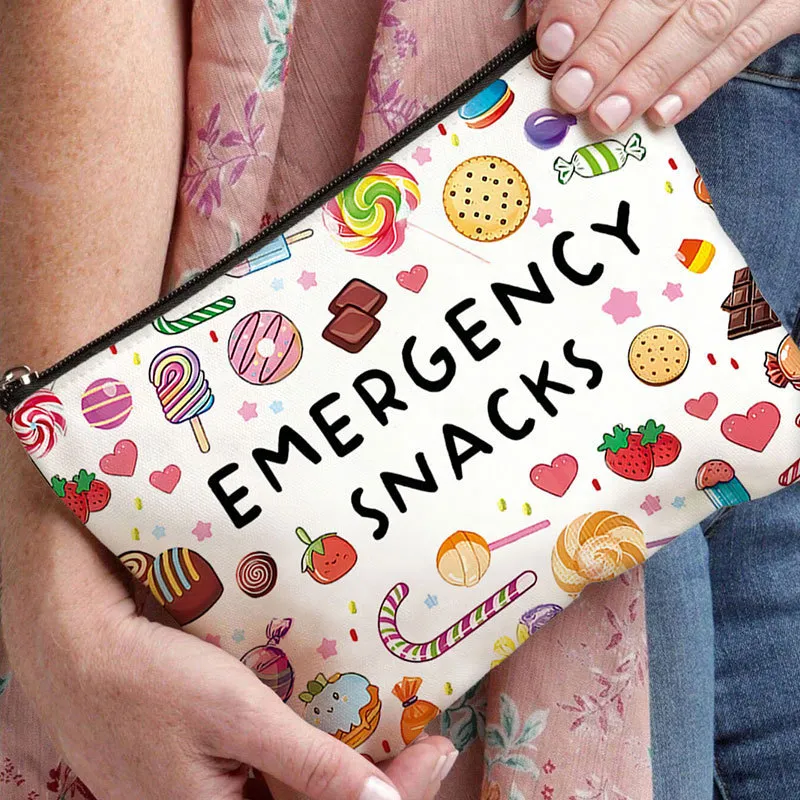 Nailhour Emergency Snacks Makeup Bag