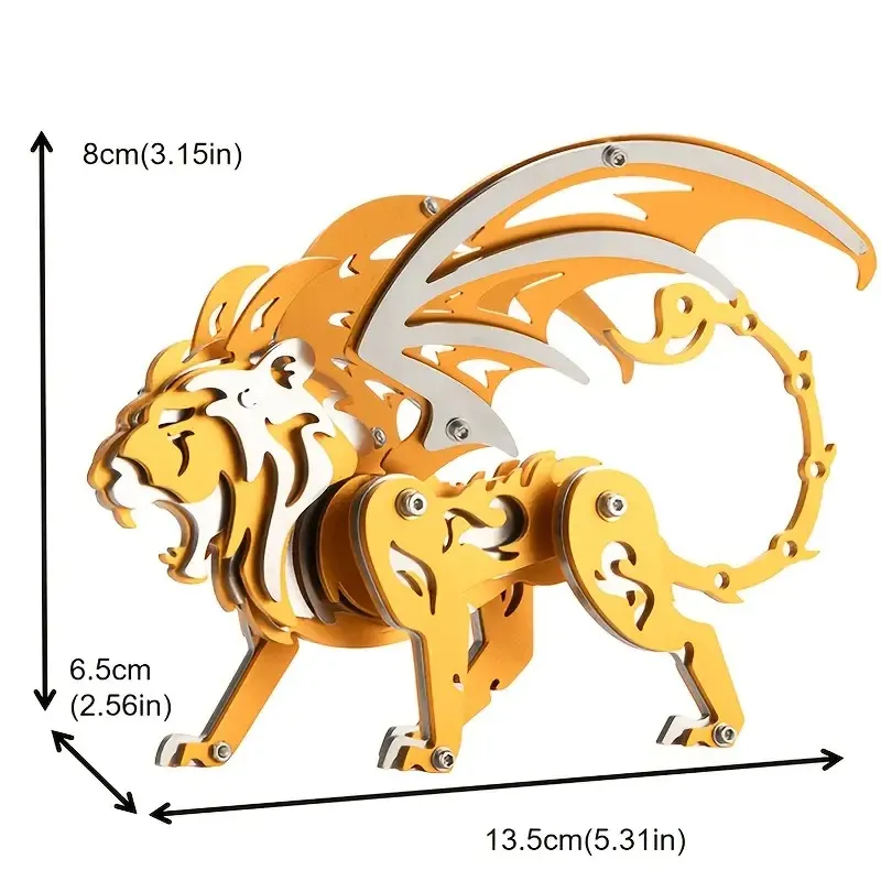 Stainless Steel Metal Animal Puzzle Toys