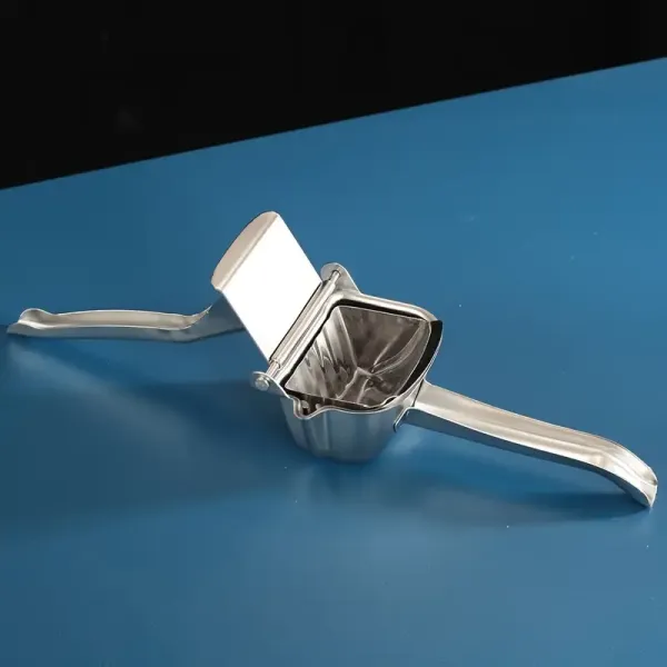 Silvery Stainless Steel Manual Juice