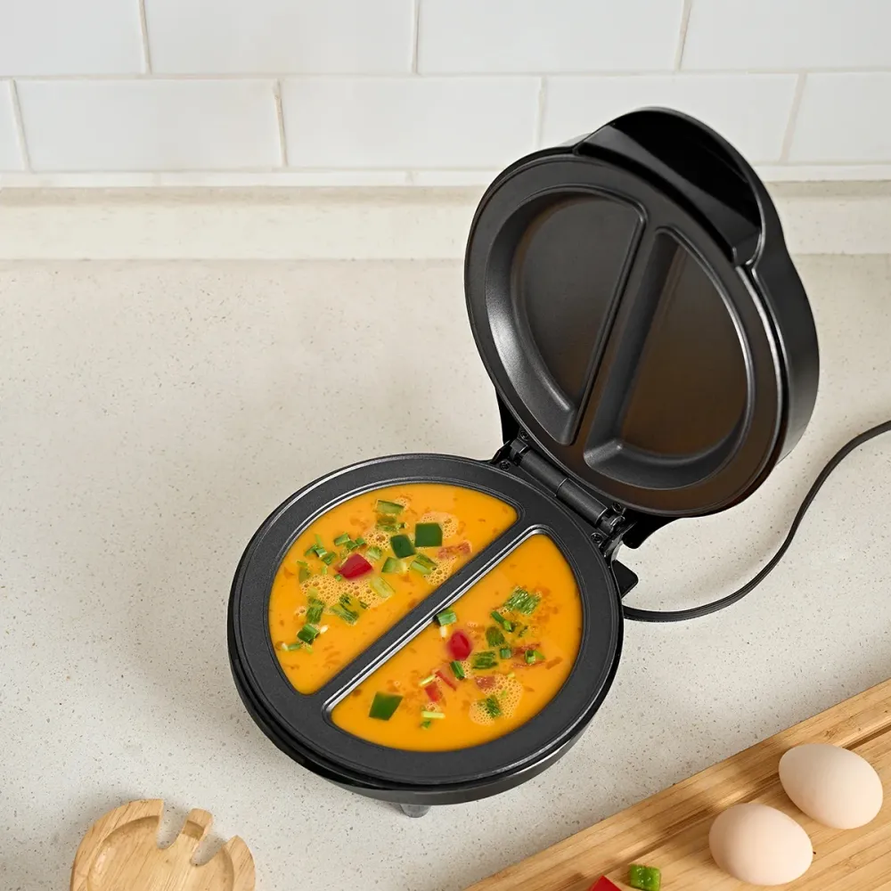 Family-Style Double-Sided Non-Stick Electric Pan For Making Pancakes
