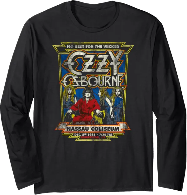 No Rest for the Wicked Poster Long Sleeve T-Shirt