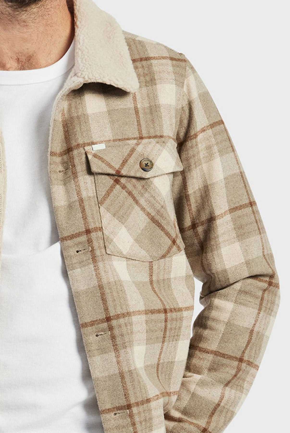 Quincy Jacket-Almond tan