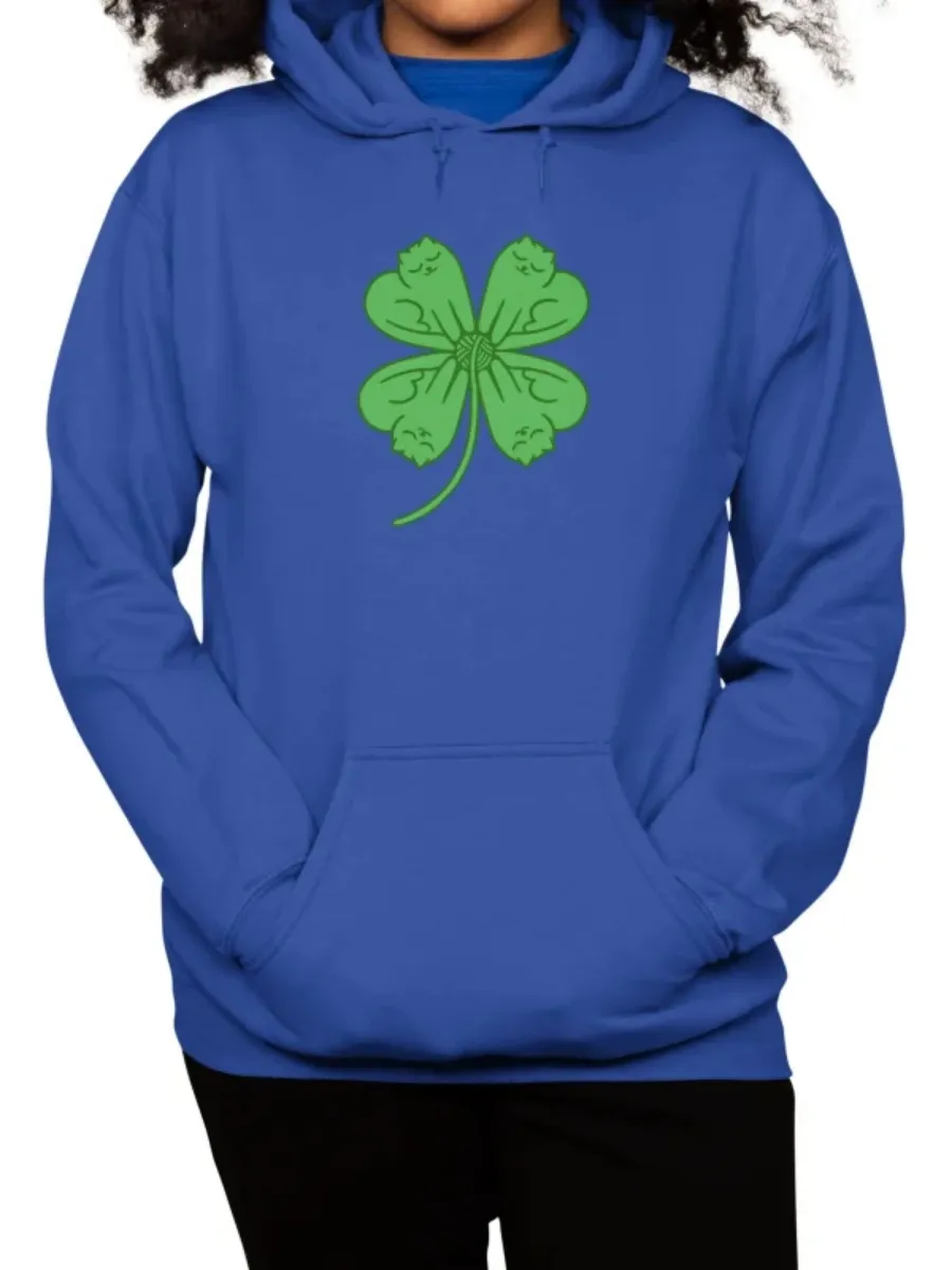 Cat Clover Hoodie