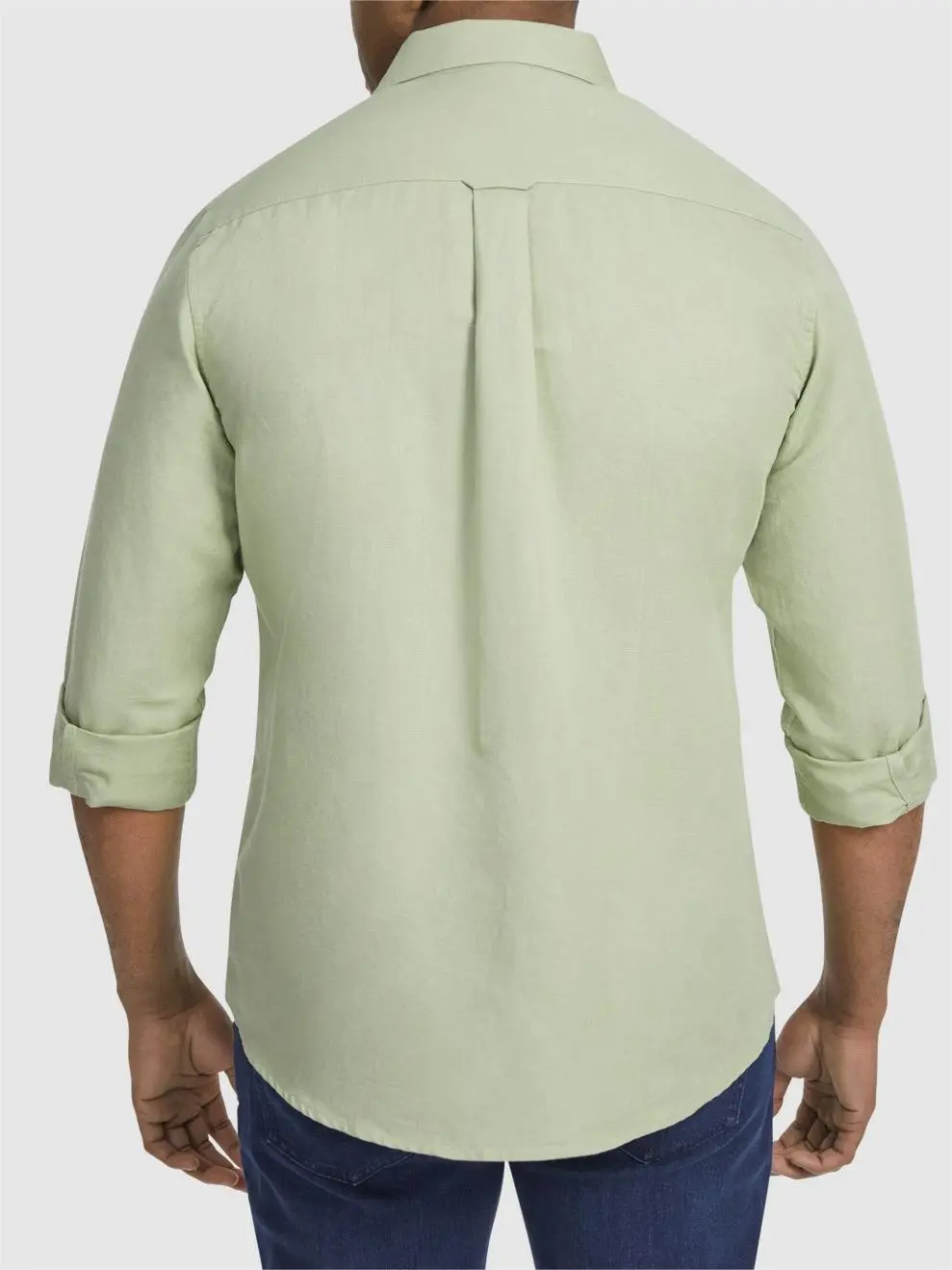 Business Casual Fit Linen Long Sleeve Shirts