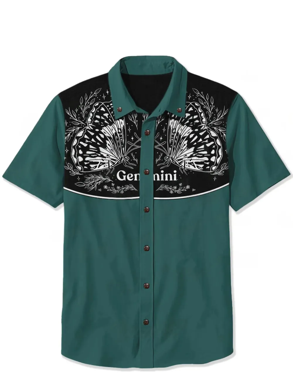 Gemini Butterflies - 100% Cotton Shirt