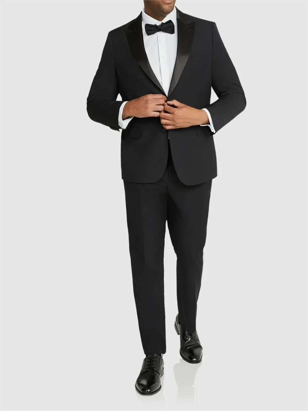 White Tuxedo Stretch Dress Shirts