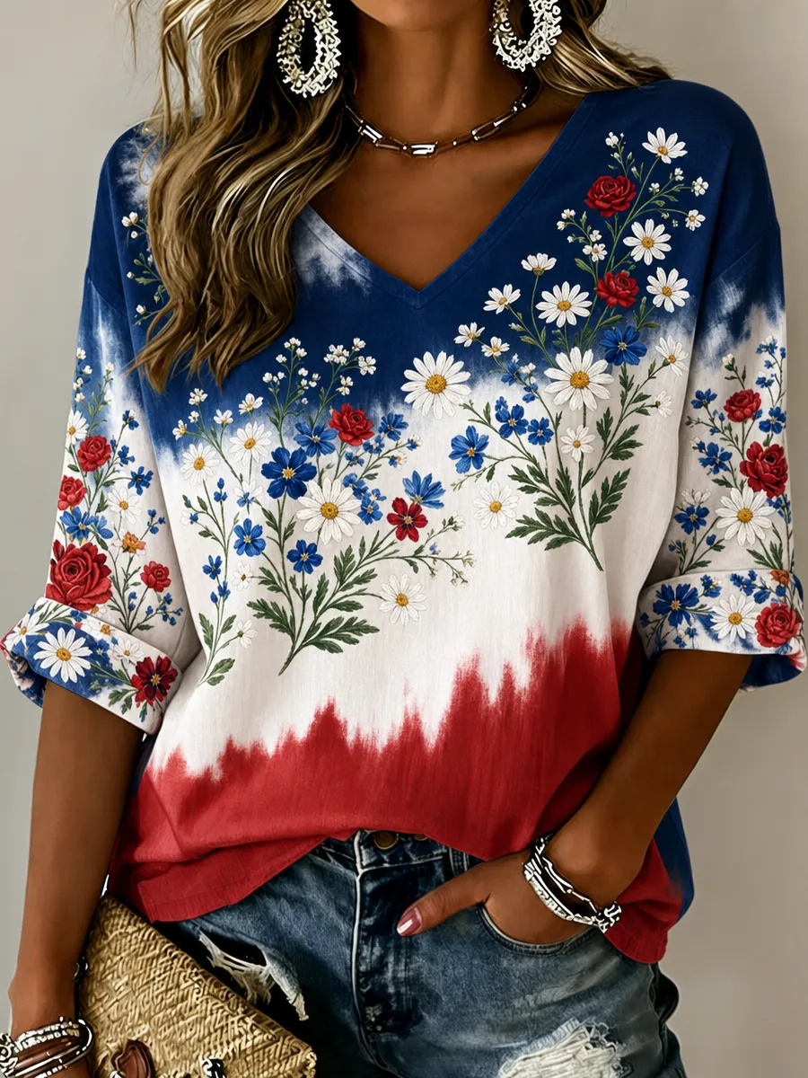 Women's Retro 250th Anniversary Print T-Shirt