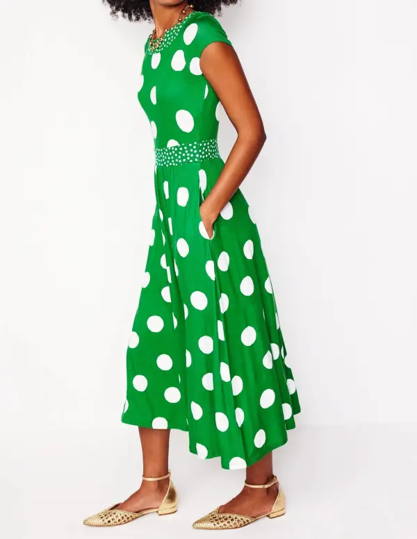 Melanie Jersey Midi Dress