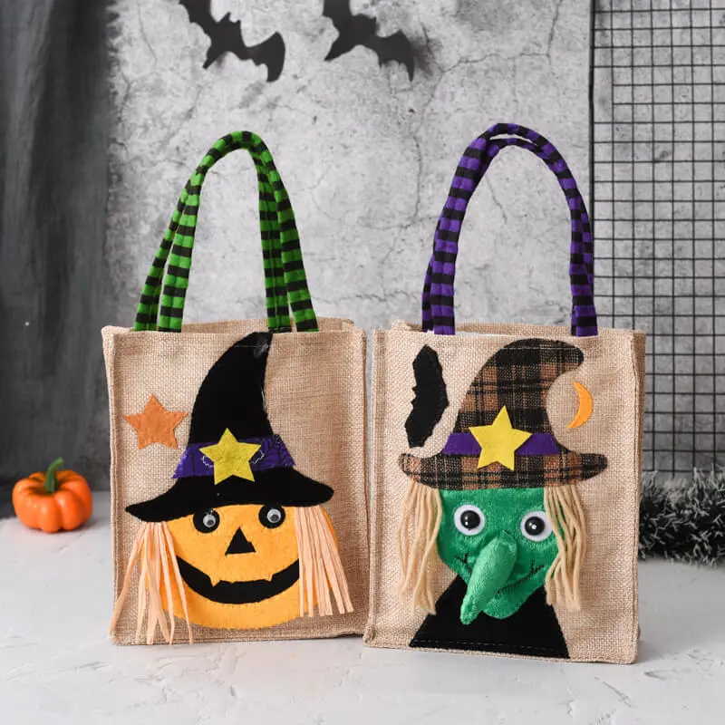 Tote bag Candy bag Halloween pumpkin bag