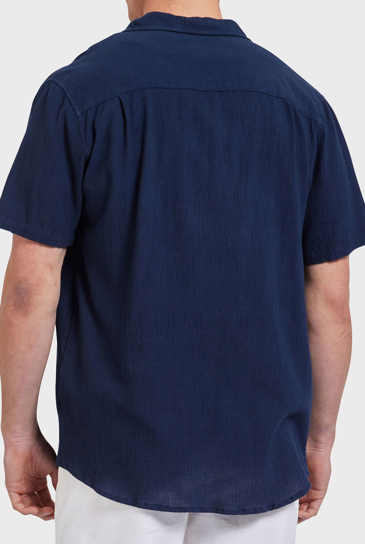 Bedford Short Sleeve Shirt- Peach