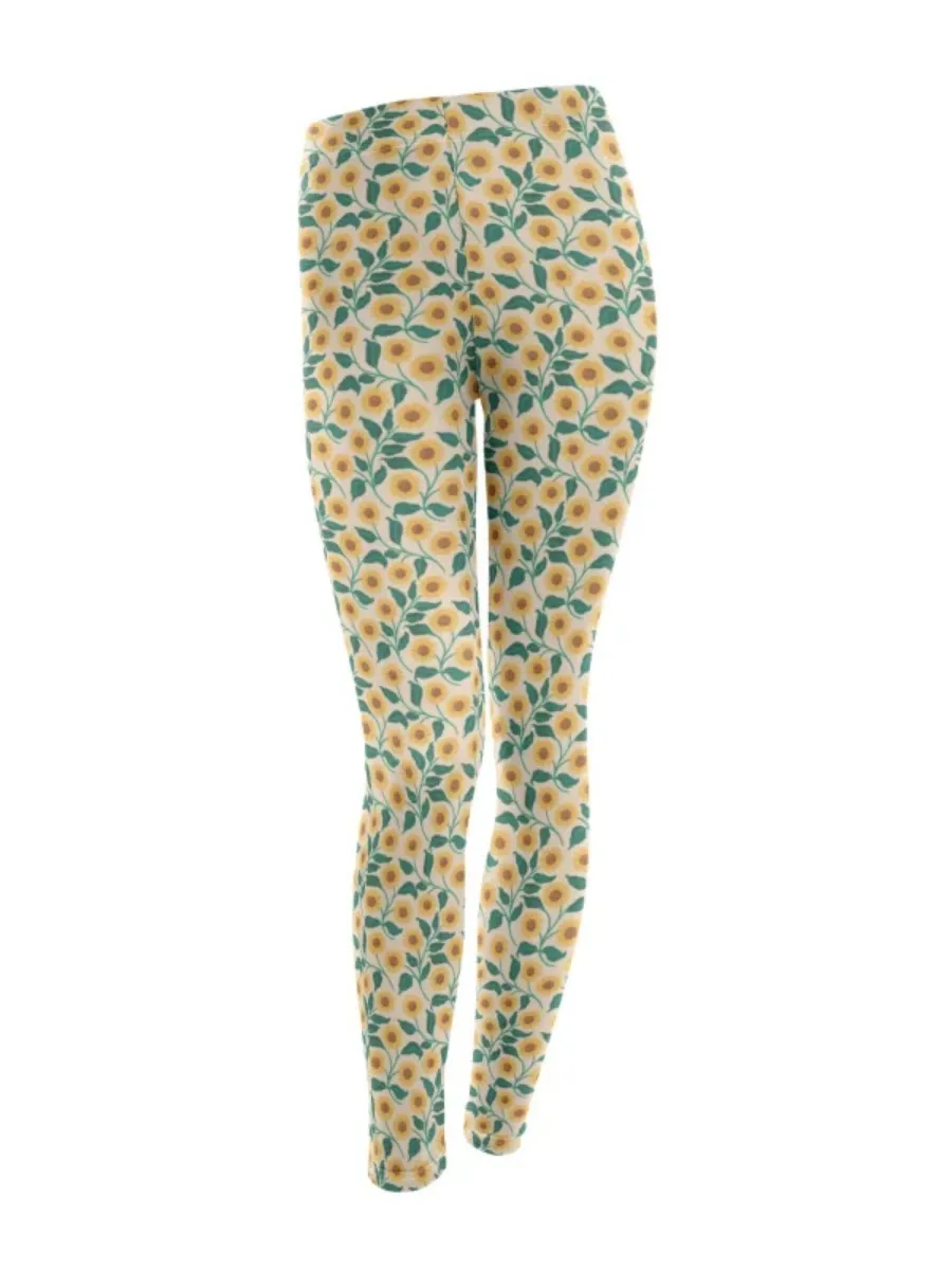 Sunflower Design Leggings