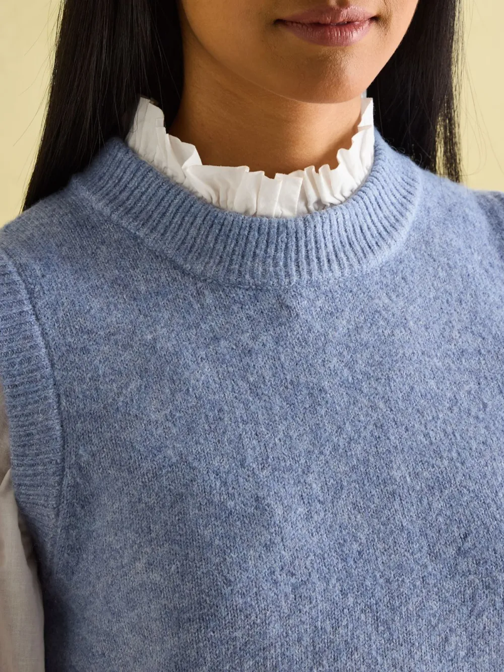 Pink Knitted Vest