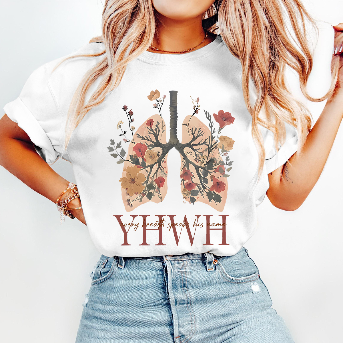 It'S Your Breath In Our Lungs - Christian T-Shirt
