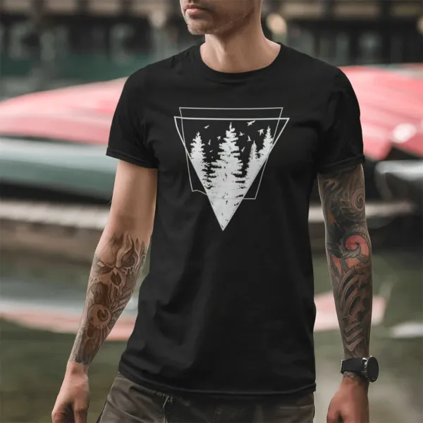 Wald Im Dreieck -  100% Cotton T-Shirt