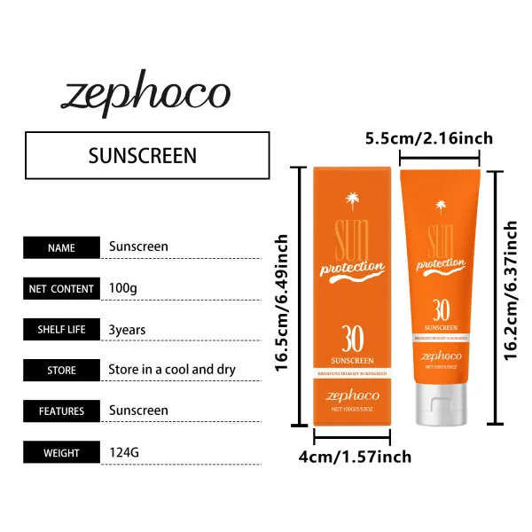 Clear and protective cream with a lightweight texture, providing protection, moisturization, and brightening to the skin. Refreshing and non greasy protective milk