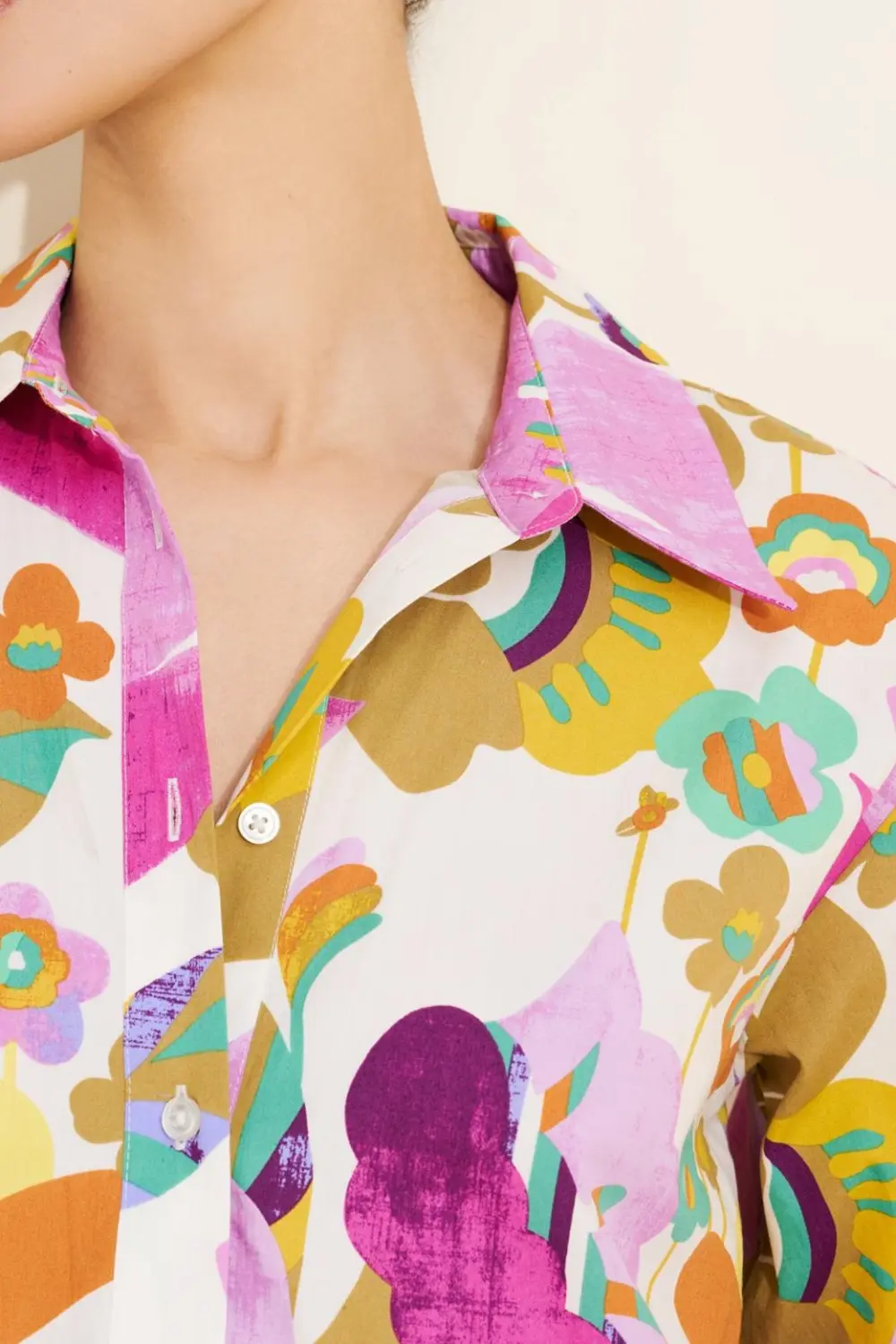 The Bettina Tiered Shirt Dress